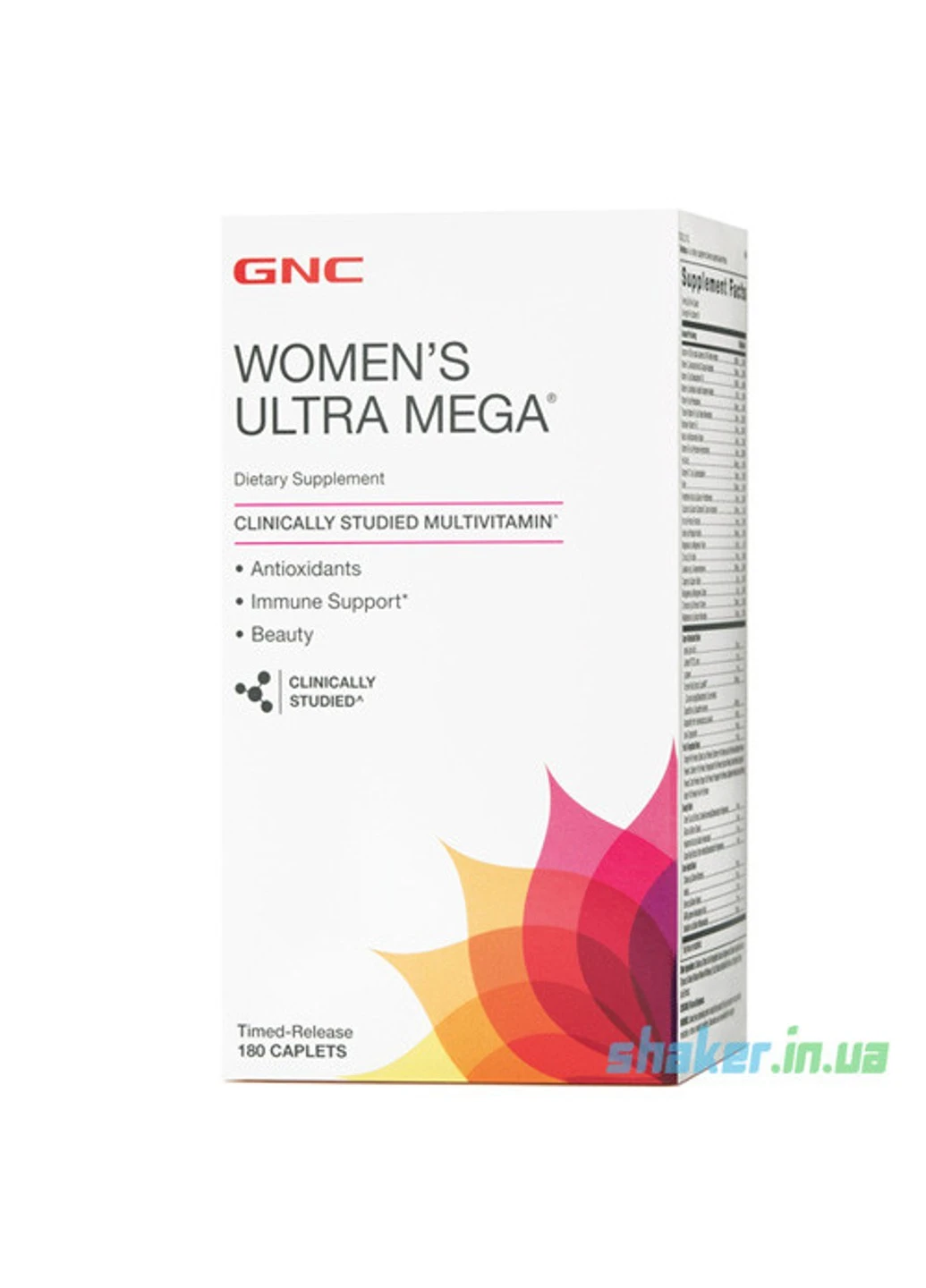 Витамины для женщин Women`s Ultra Mega (180 таб) GNC (255408279)