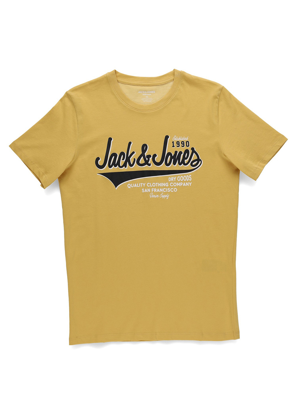 Желтая футболка Jack & Jones