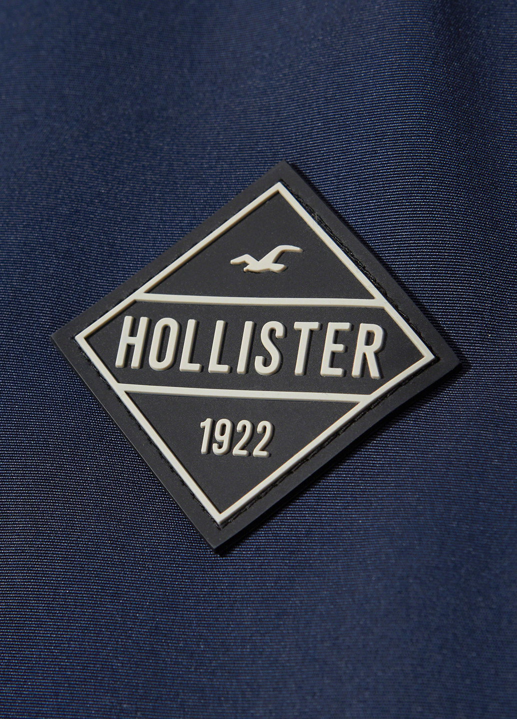 Темно-синя демісезонна куртка Hollister