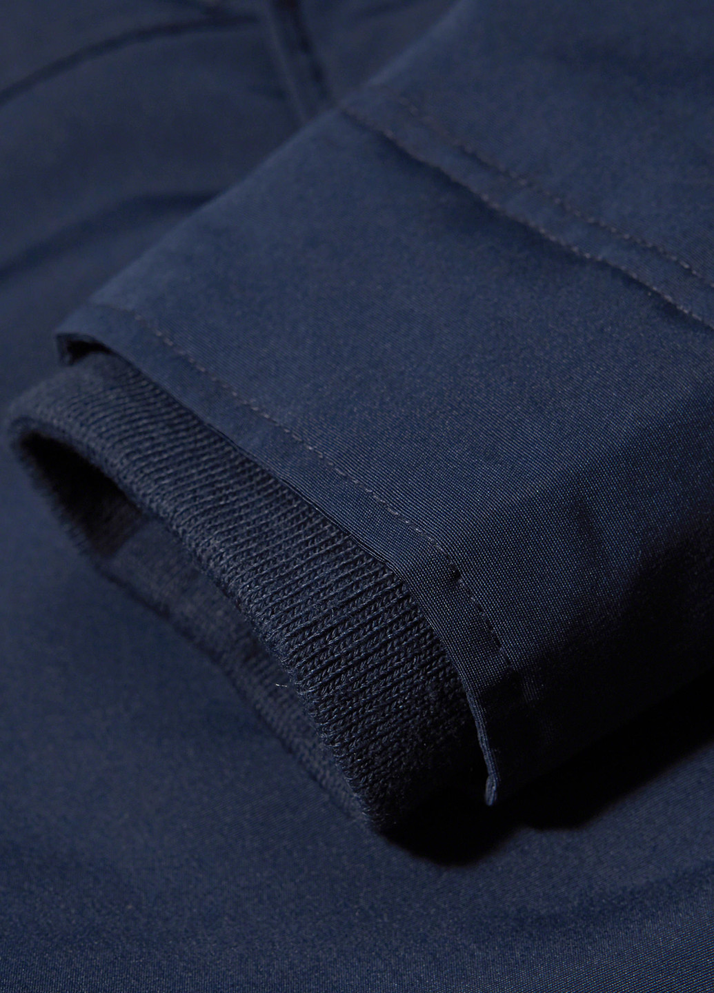 Темно-синя демісезонна куртка Hollister