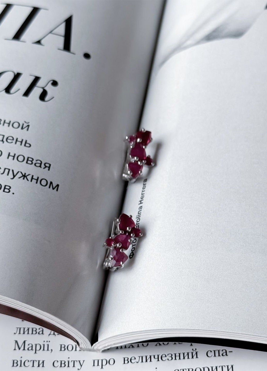 Сережки Silver Flame (295365812)