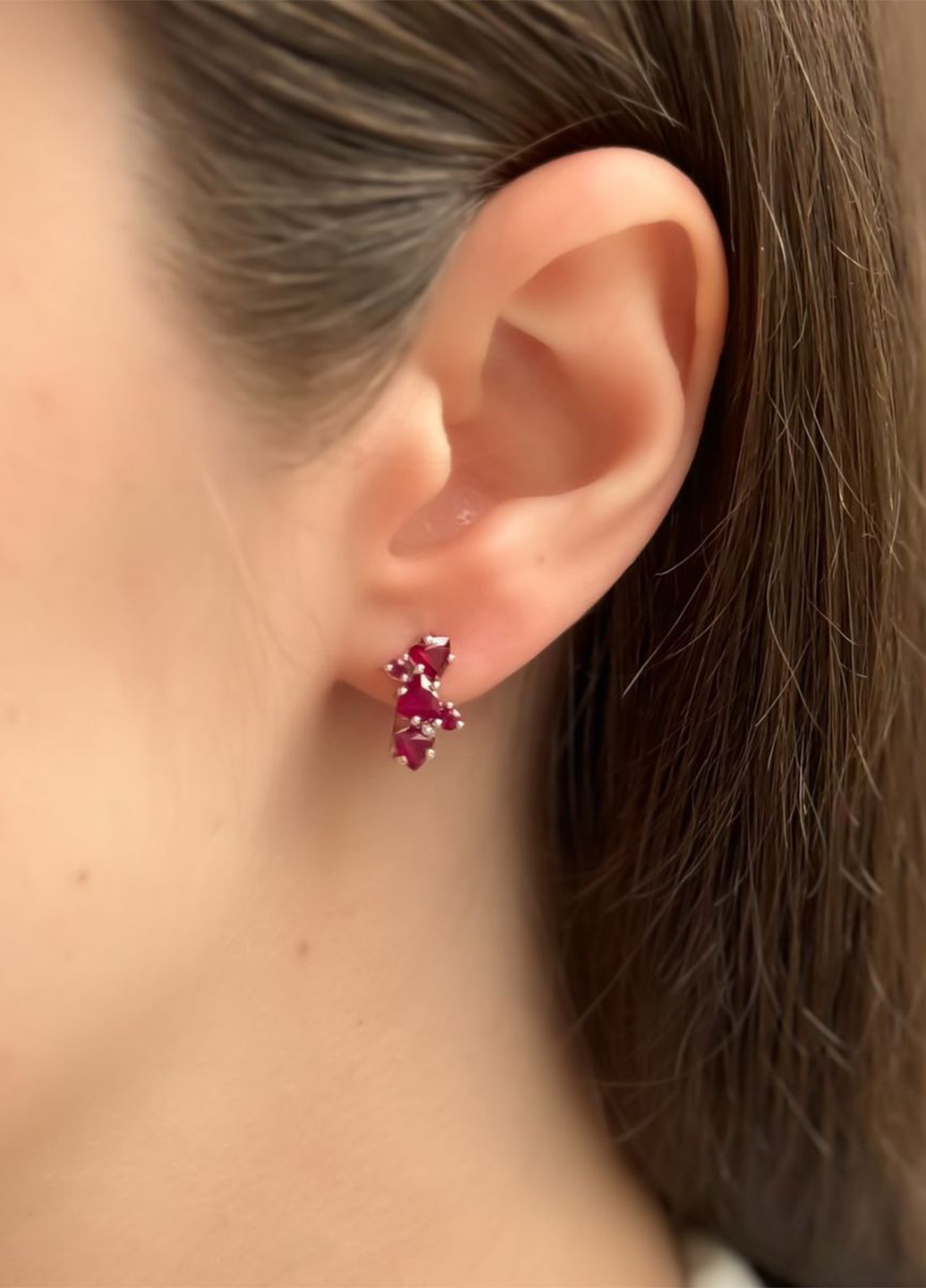 Сережки Silver Flame (295365812)