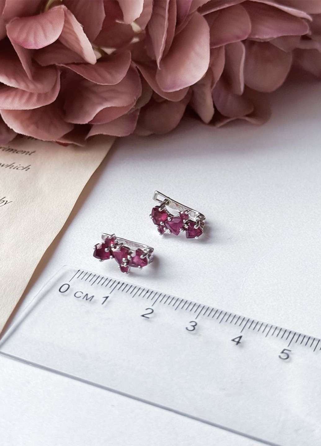 Сережки Silver Flame (295365812)