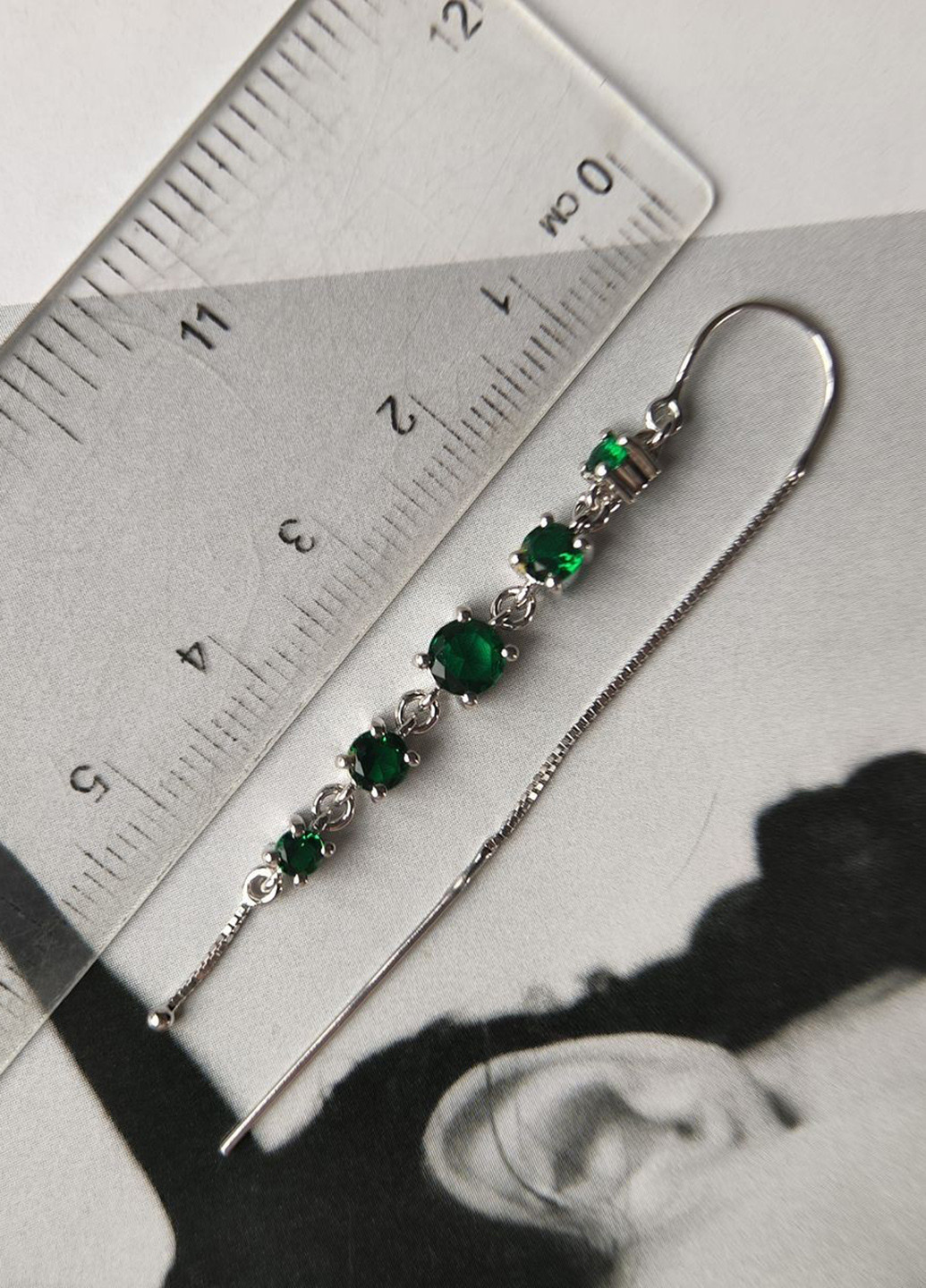 Сережки Silver Flame (369649116)