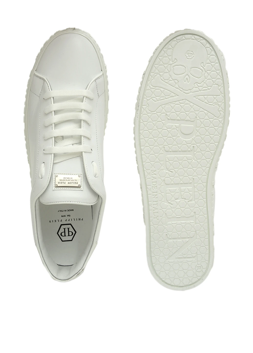 Білі кеди Philipp Plein