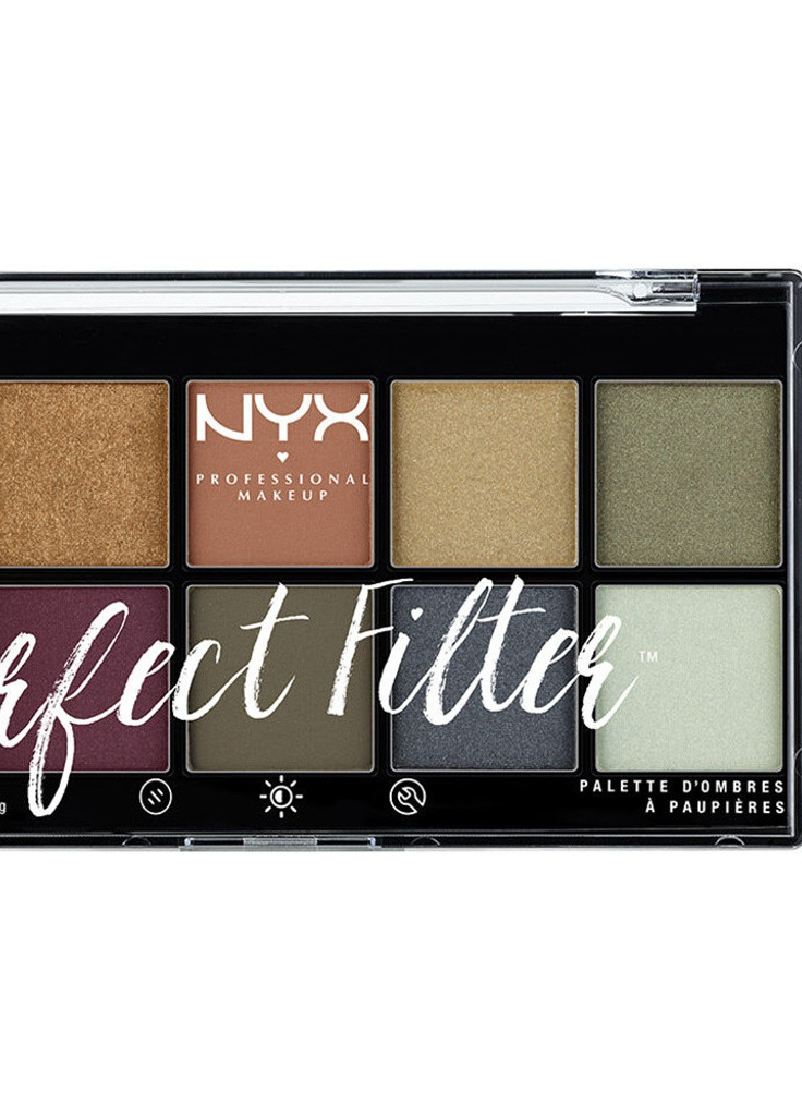 Палитра теней Perfect Filter Shadow Palette NYX Professional Makeup (248930485)