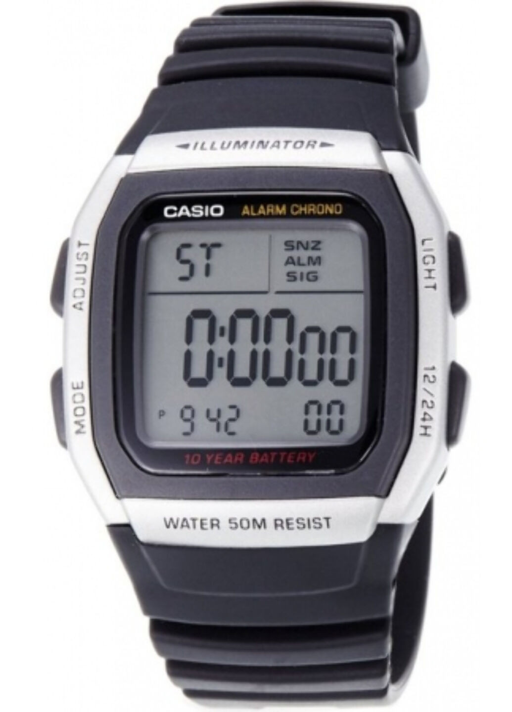 Часы наручные Casio w-96h-1avef (250145221)