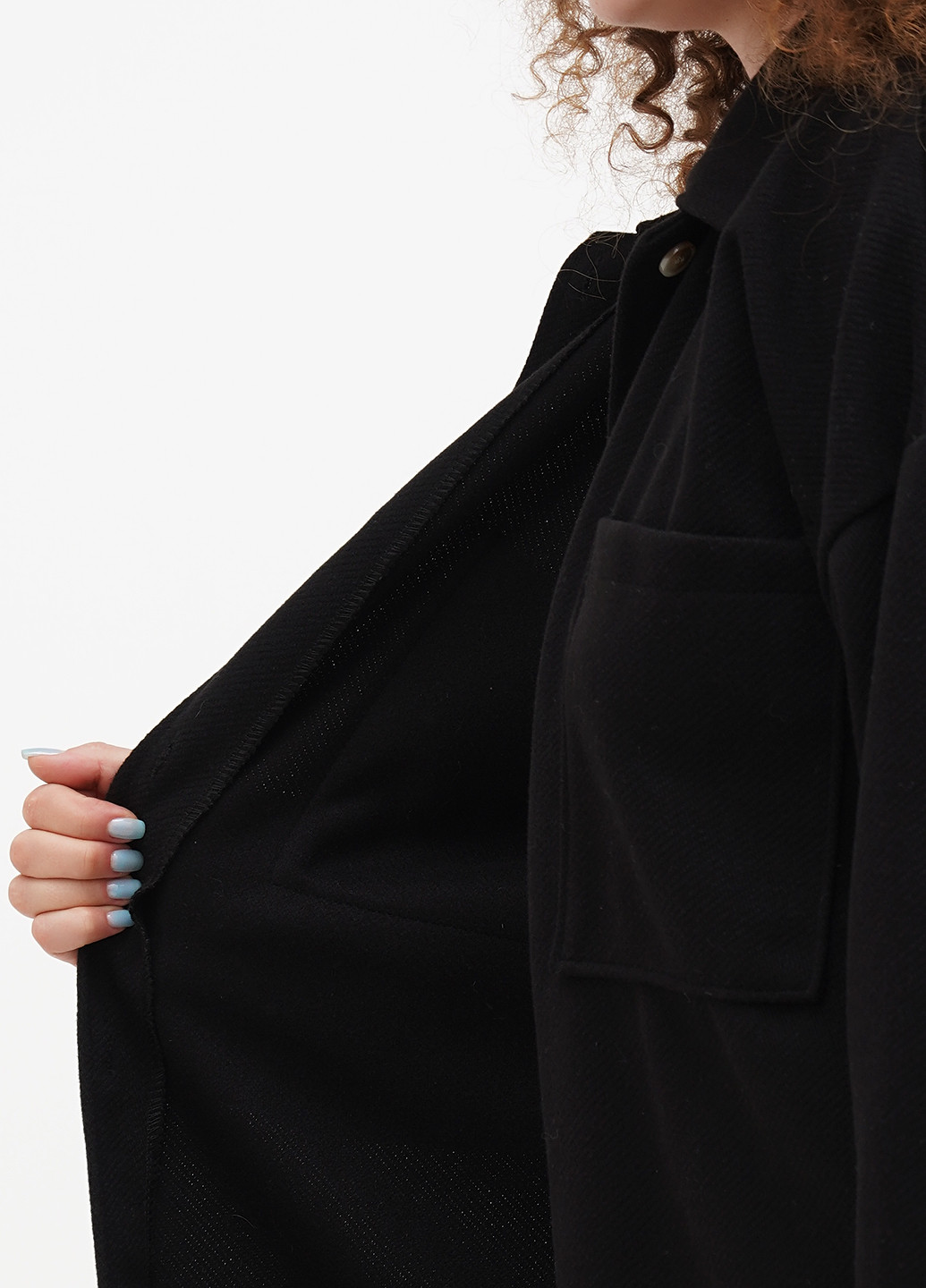 Черный женский жакет Boohoo однотонный - демисезонный