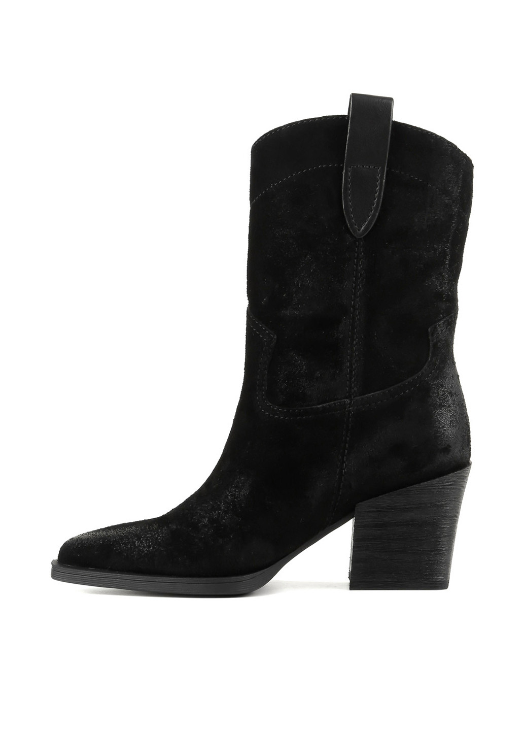 Черные осенние полусапоги Le'BERDES