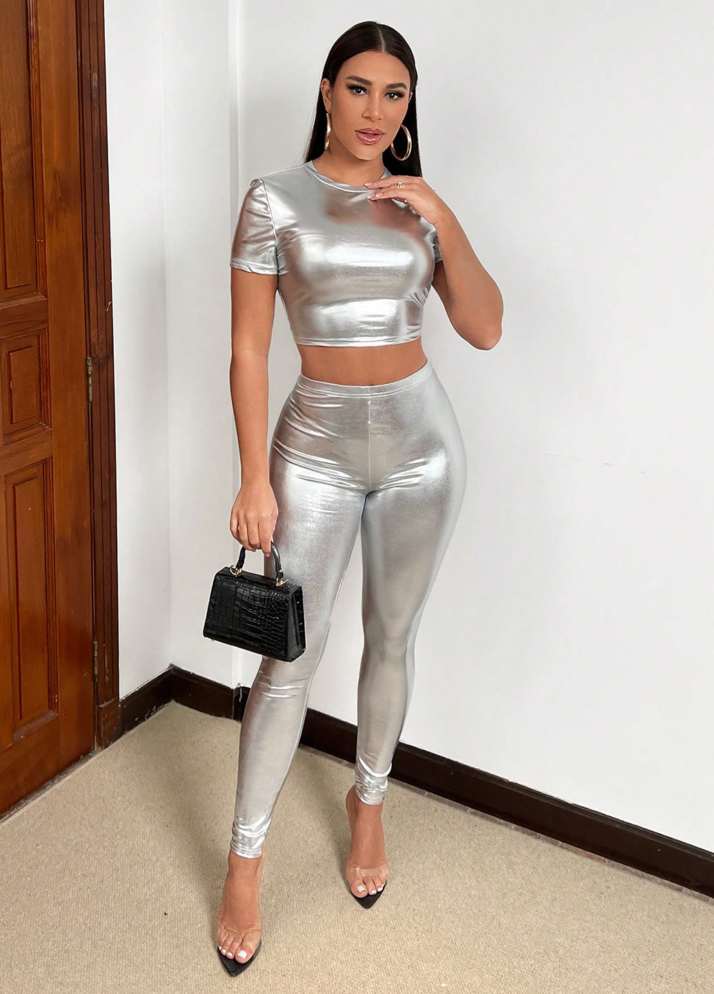 Костюм (топ, легінси) SHEIN (329609522)