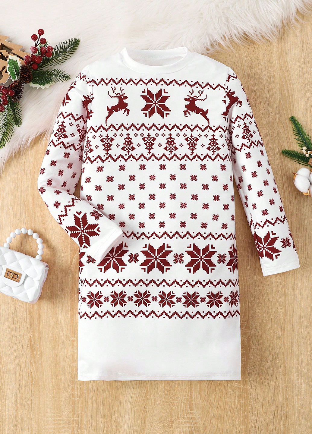 Комбинированное платье SHEIN (331624346)