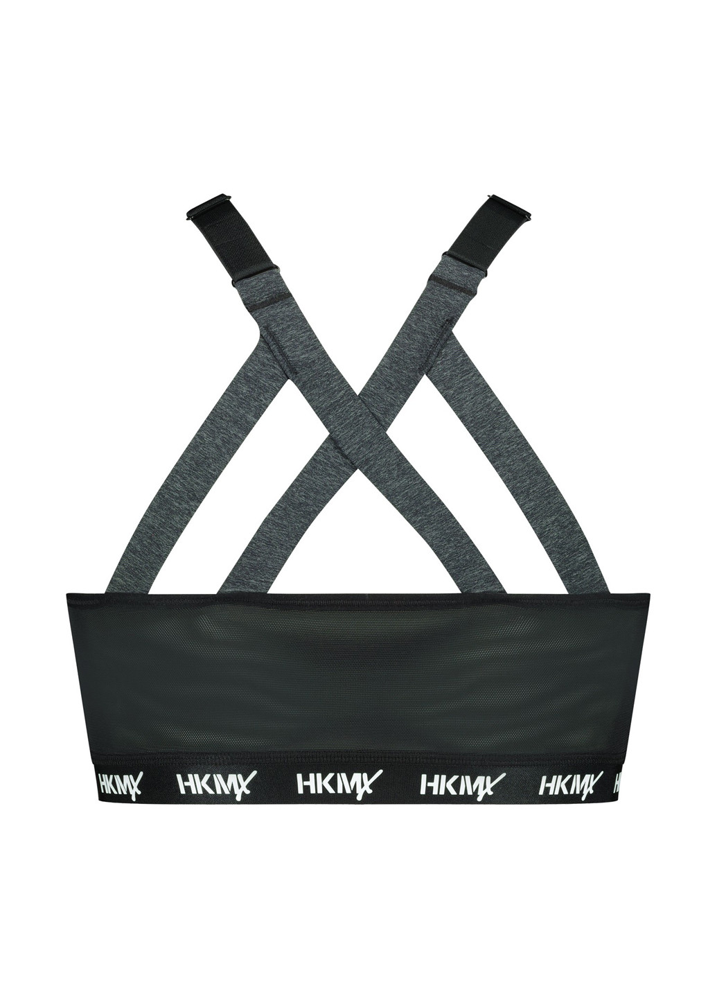 Темно-сірий топ бюстгальтер Hunkemoller без кісточок поліамід