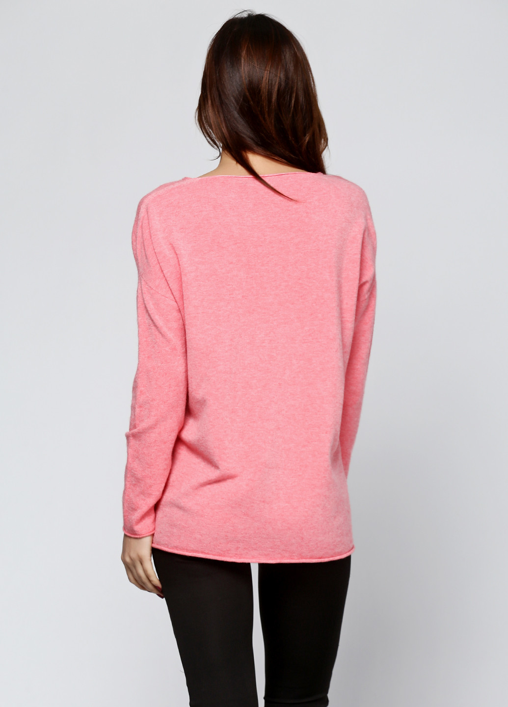 Розовый демисезонный пуловер пуловер Alpini