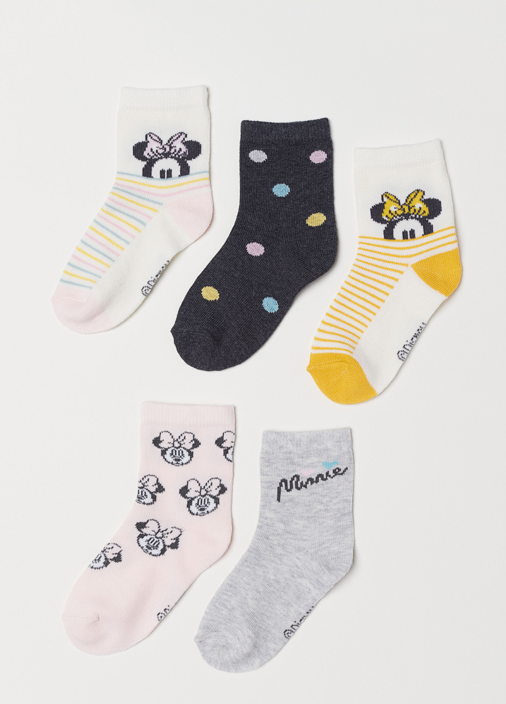 Шкарпетки (5 пар) H&M малюнки комбіновані повсякденні