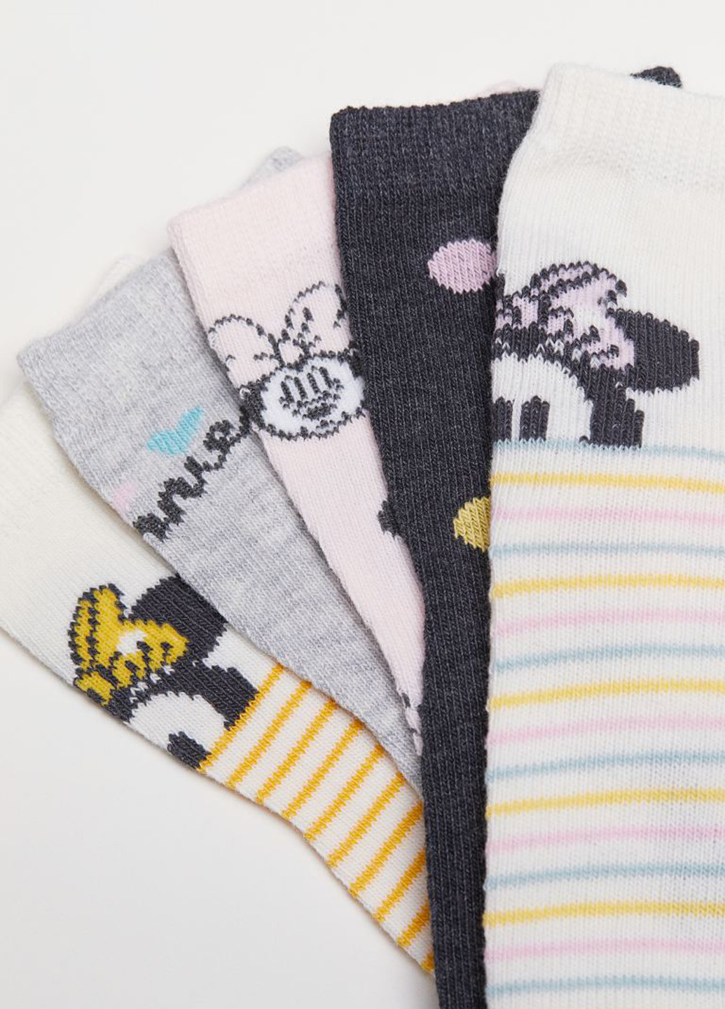 Шкарпетки (5 пар) H&M малюнки комбіновані повсякденні