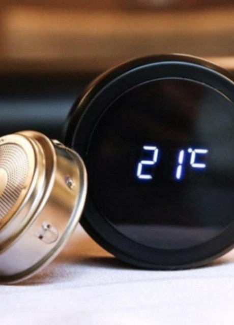 Умный термос с термометром и дисплеем, 500 мл серебро More (253850951)