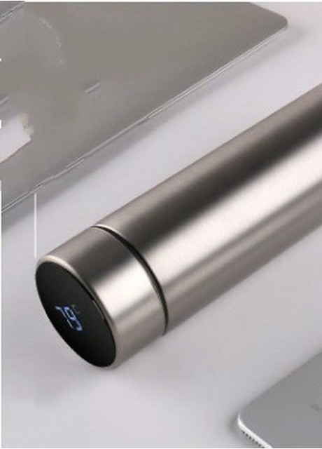 Умный термос с термометром и дисплеем, 500 мл серебро More (253850951)