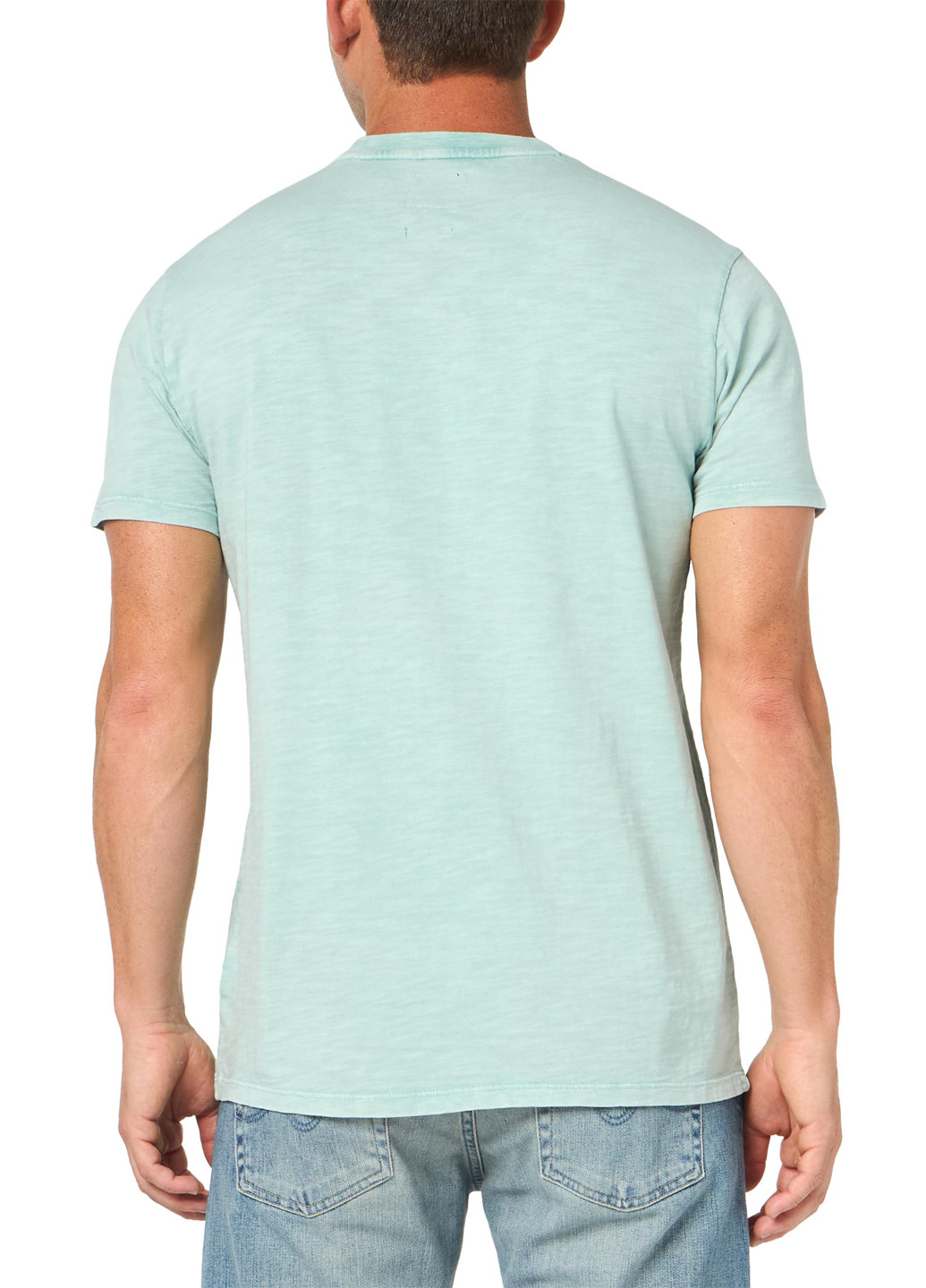 Светло-зеленая футболка Guess