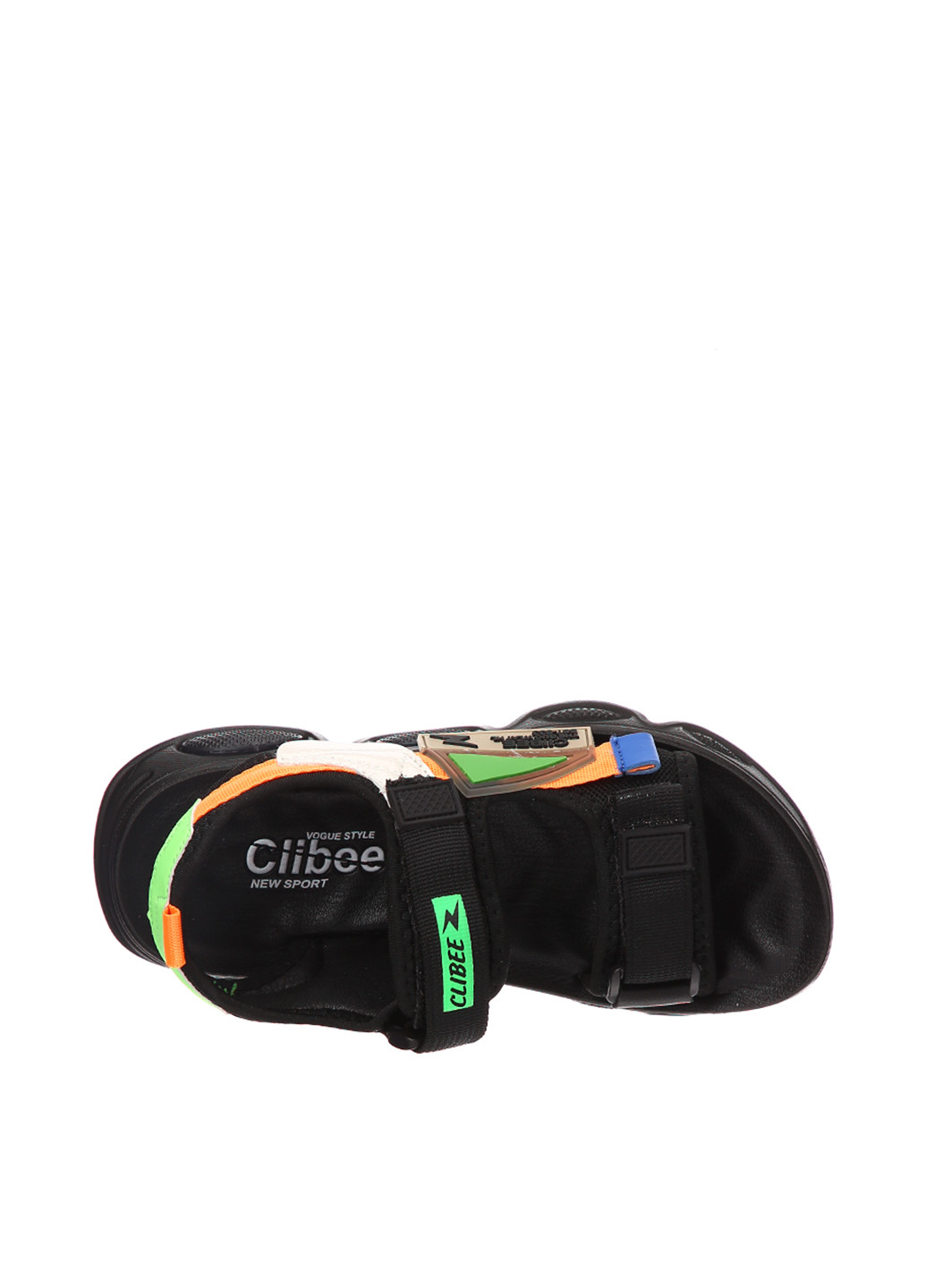 Цветные кэжуал сандалии Clibee на липучке