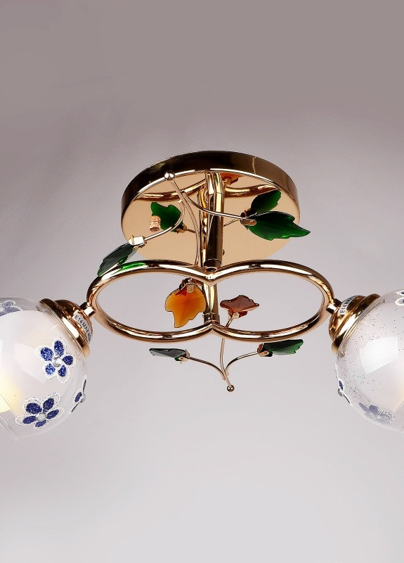 Люстра потолочная классическая LK-391S/2 E14 G Brille (253887339)