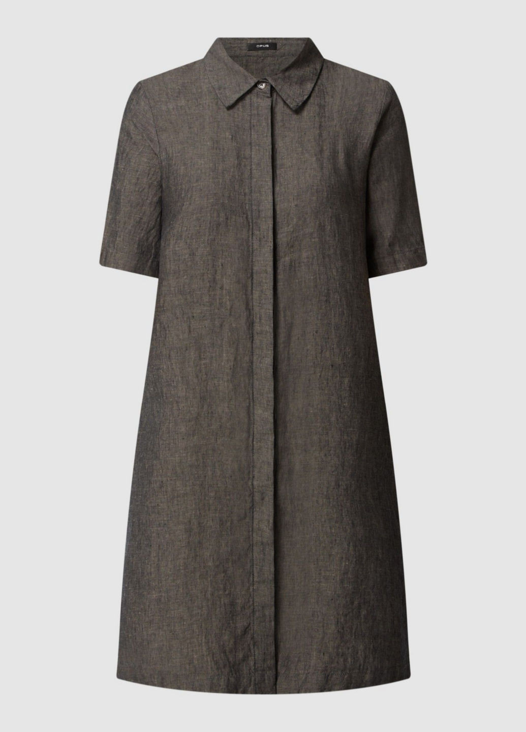 Сіра кежуал сукня сорочка Opus з візерунком "перець з сіллю"