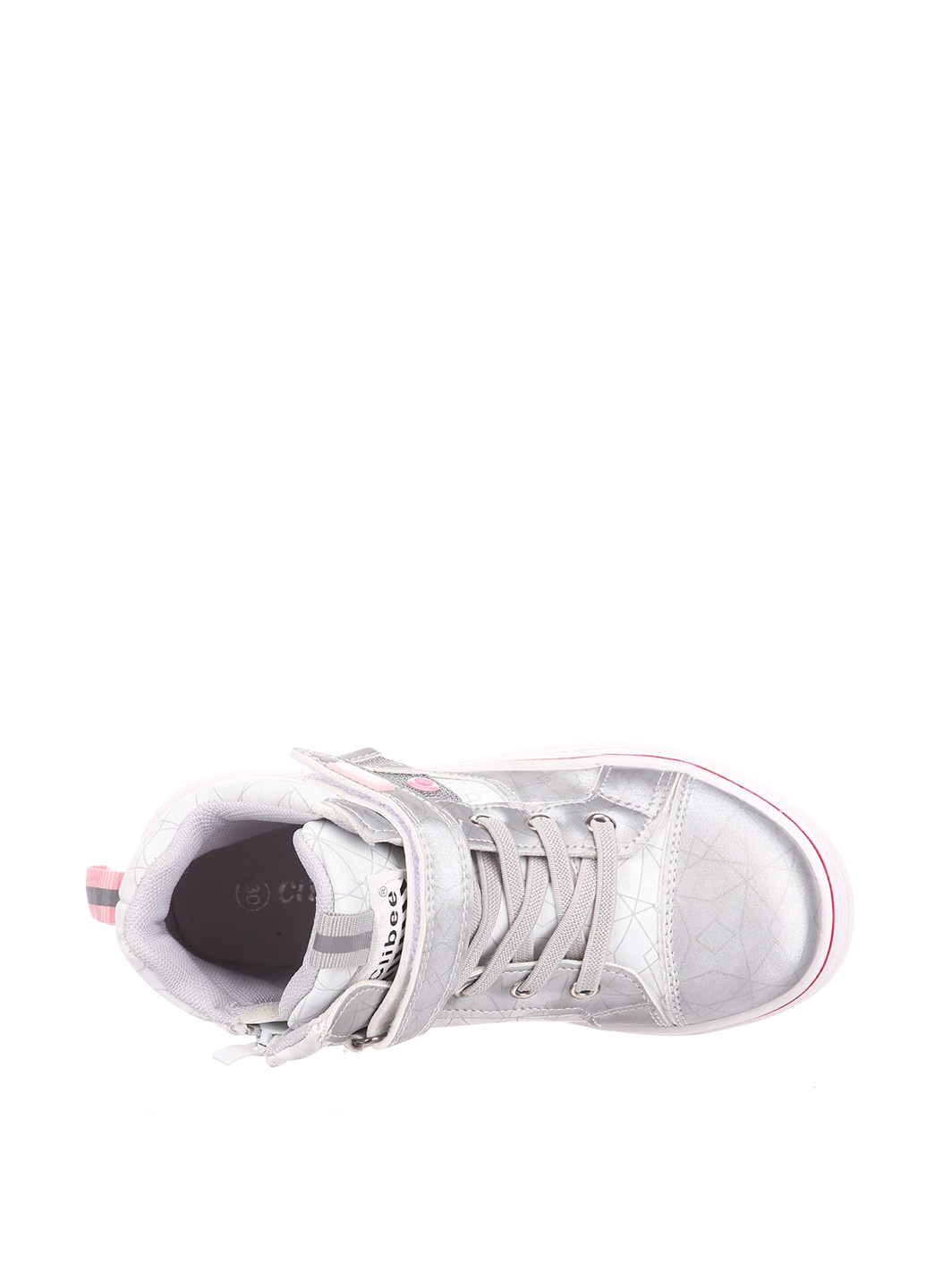Серебряные кэжуал осенние ботинки Clibee