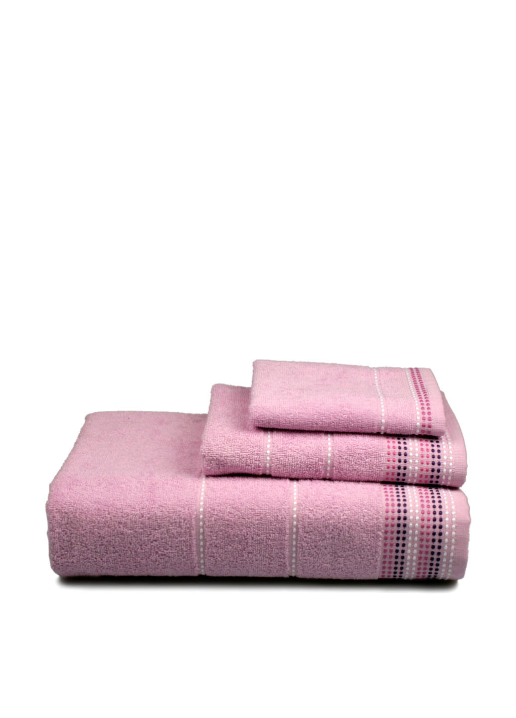 Home Line полотенце, 70х140 см геометрический розовый производство - Турция