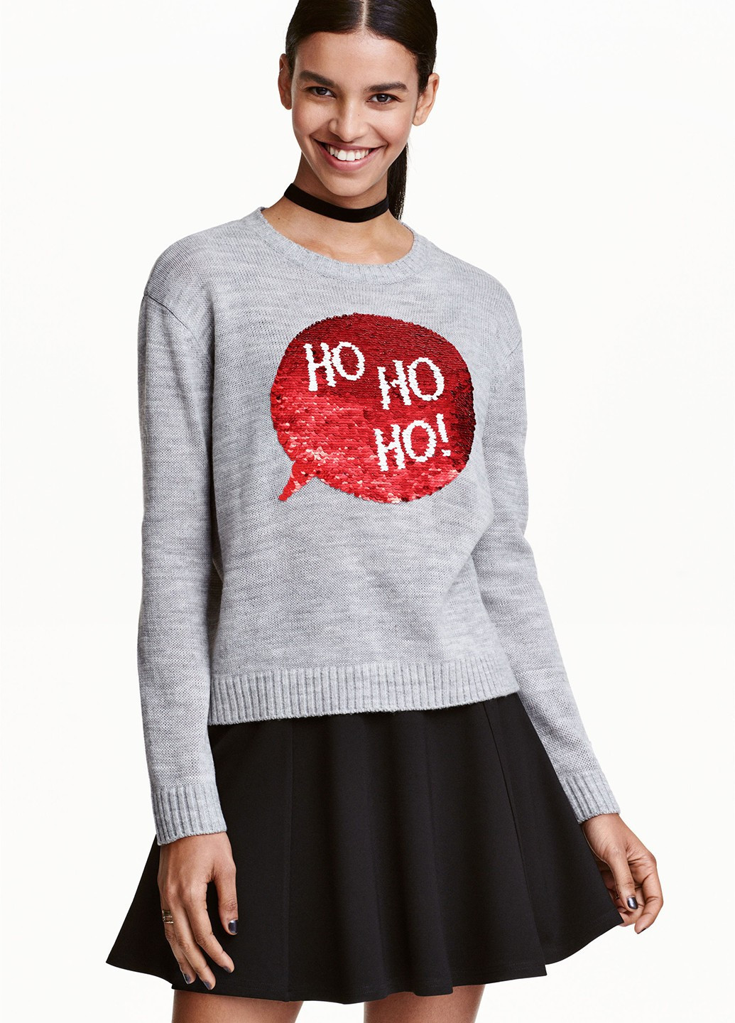 Серый демисезонный джемпер джемпер H&M