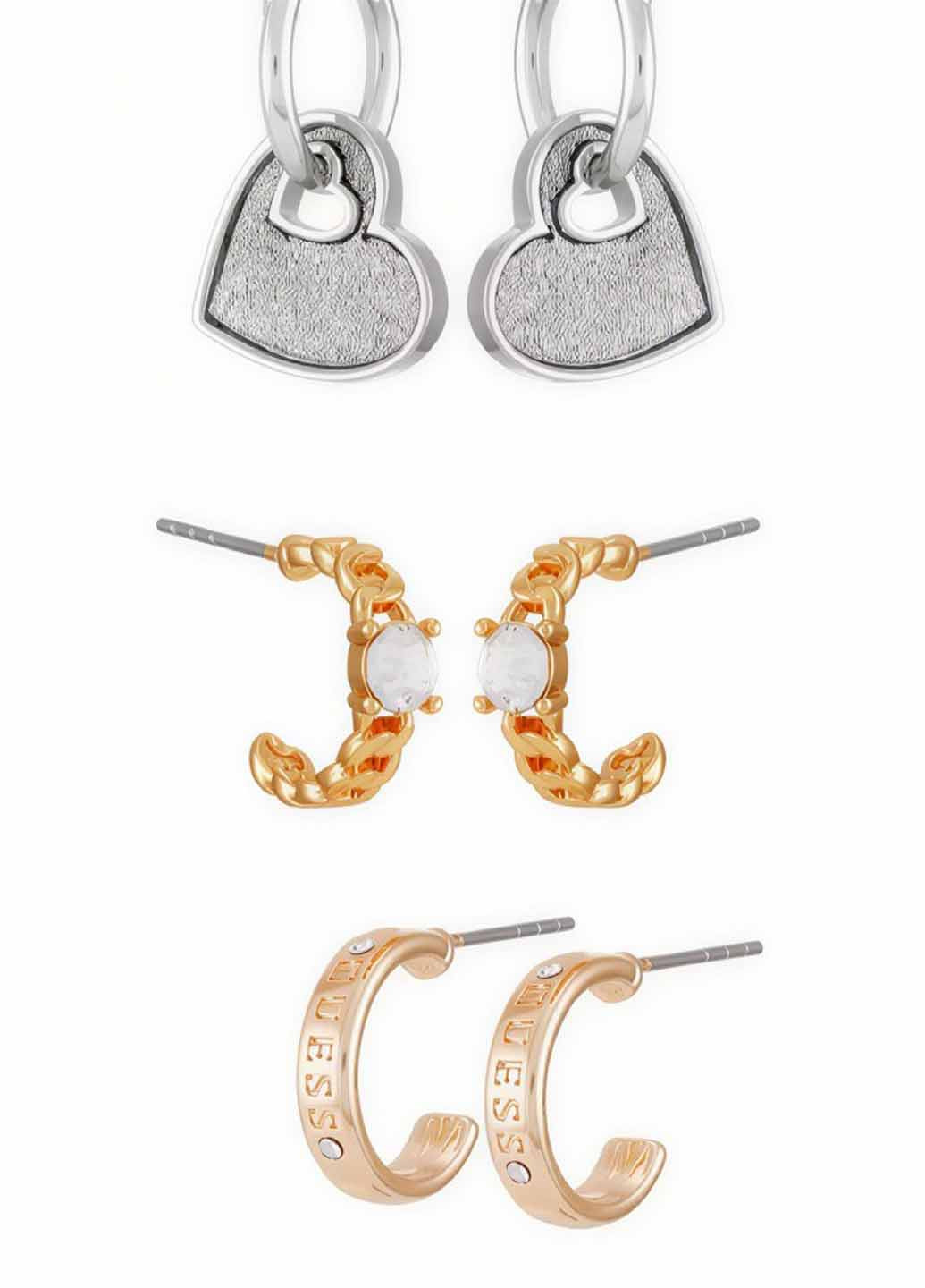 Сережки (9 пар) Guess (366808743)