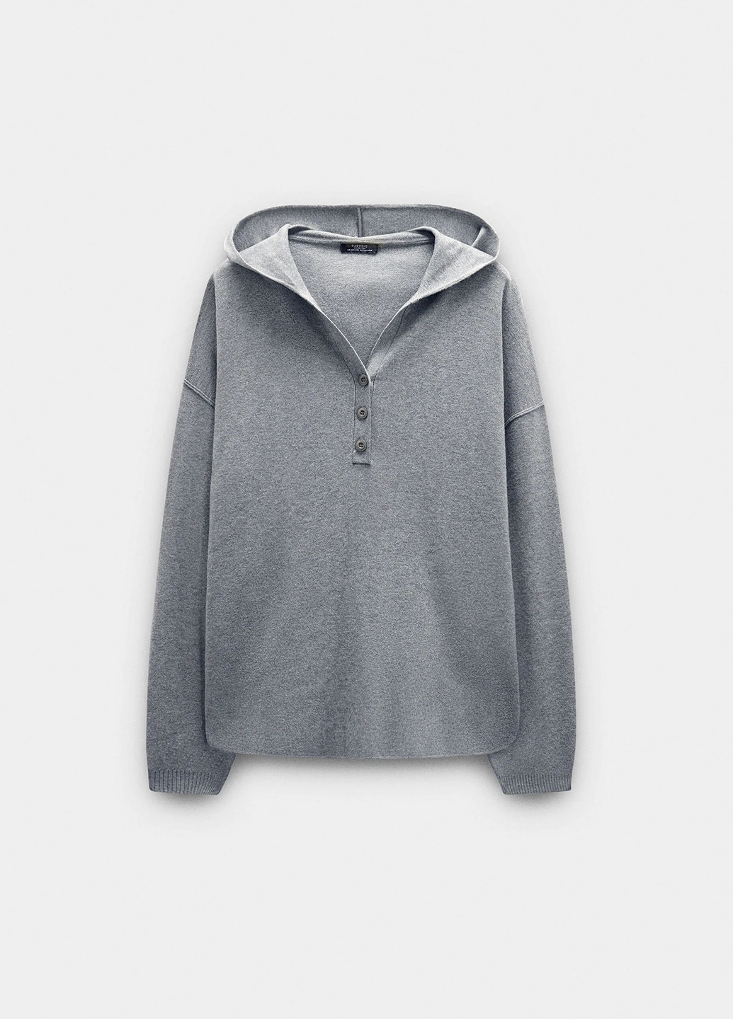 Светло-серый демисезонный свитер Parfois