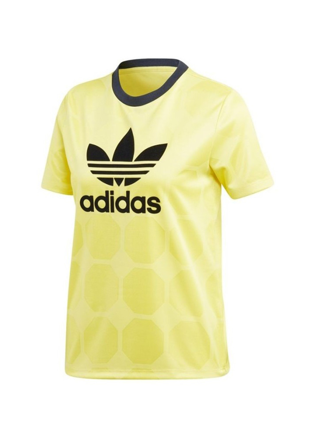 Желтая всесезон футболка adidas