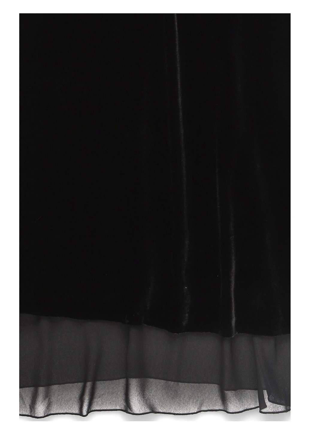 Черное кэжуал платье а-силуэт Sara однотонное