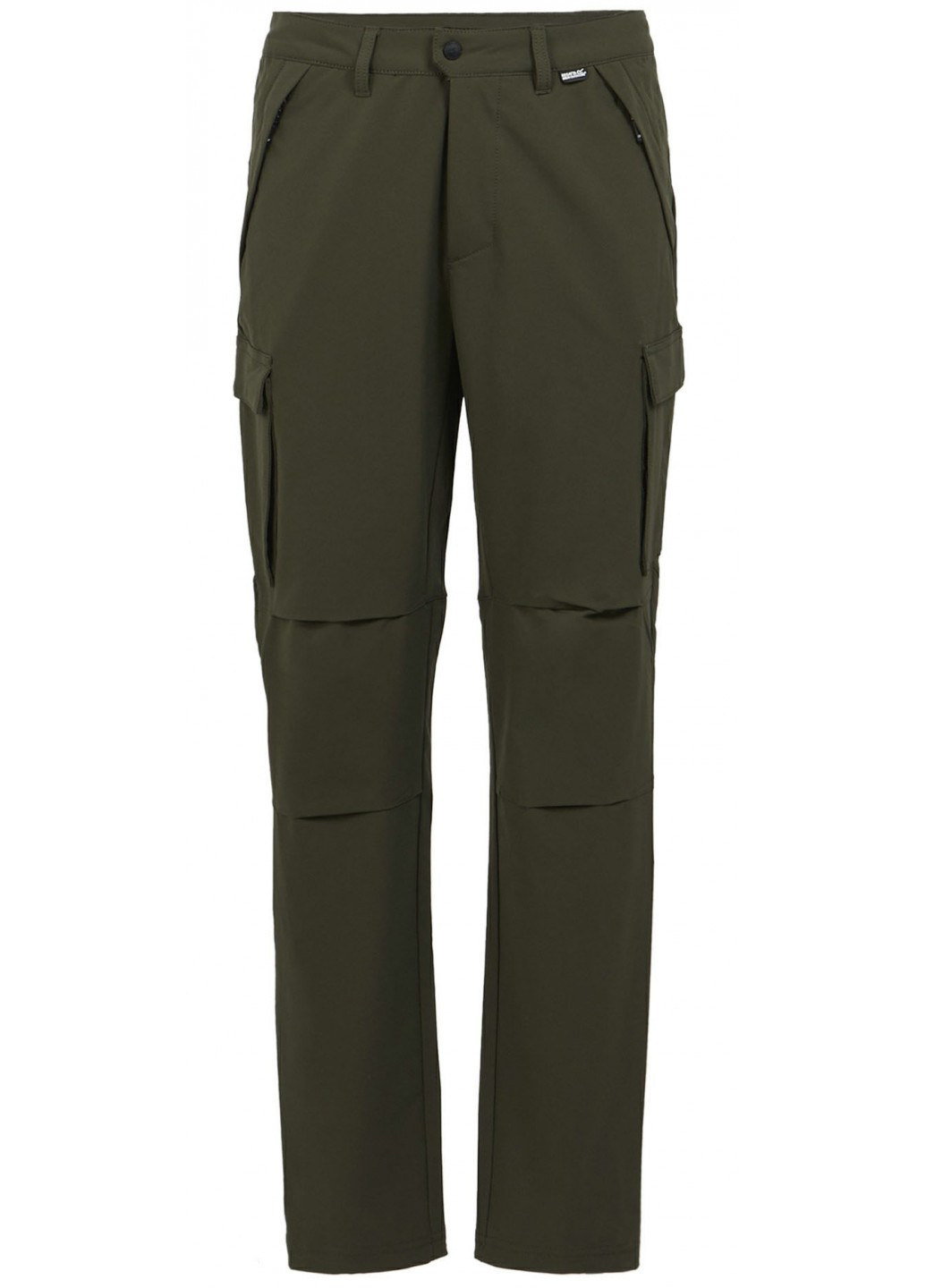 Хаки кэжуал зимние зауженные брюки Regatta