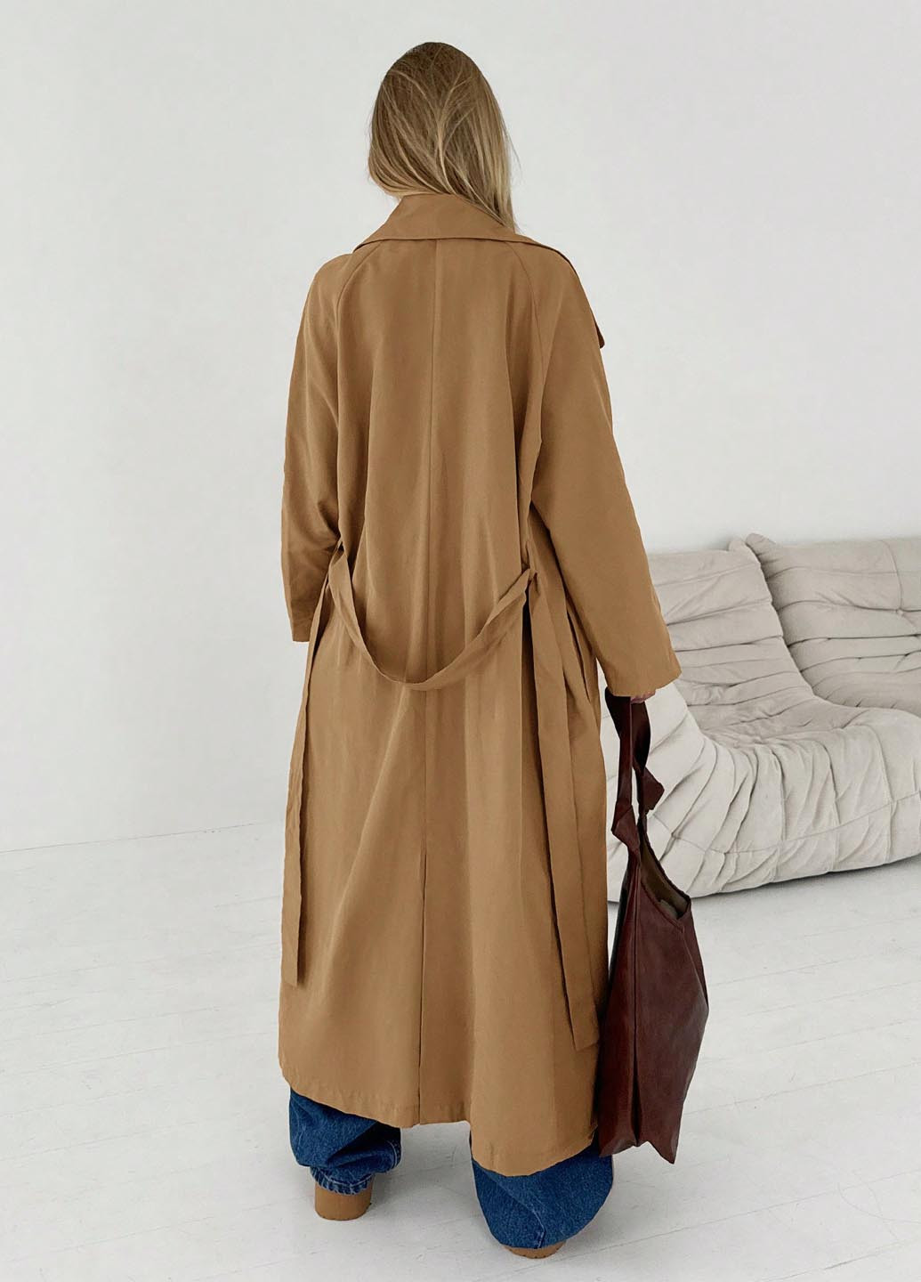 Плащ SHEIN тренчкот на пуговицах демисезон (346914184)