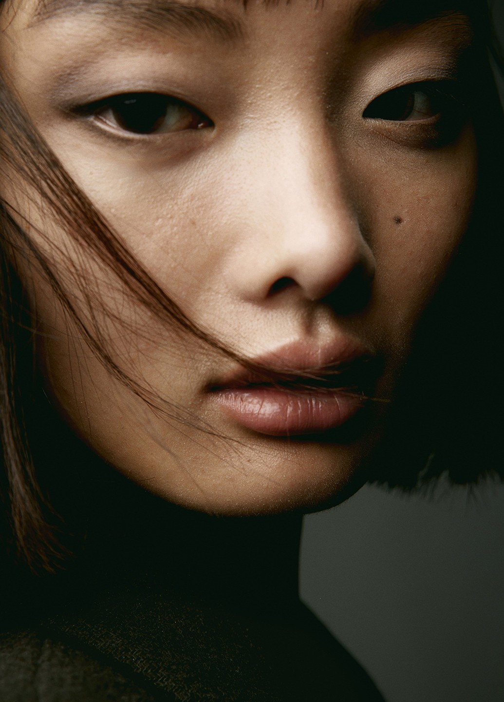 Темно-зеленое демисезонное Пальто двубортное H&M