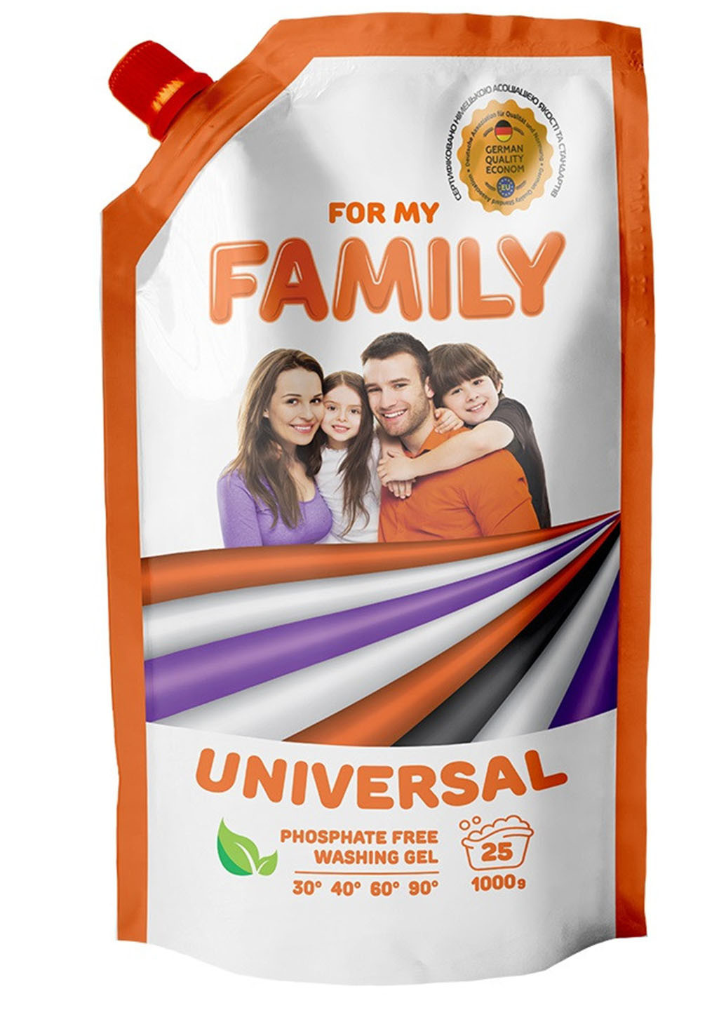 Гель для стирки Универсальный 1л (25 прань) Family (254255808)