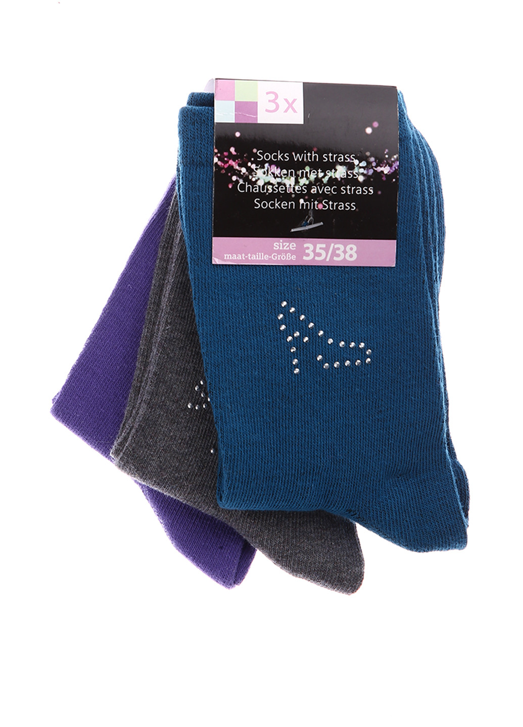 Носки (3 пары) Girls socks (105776561)