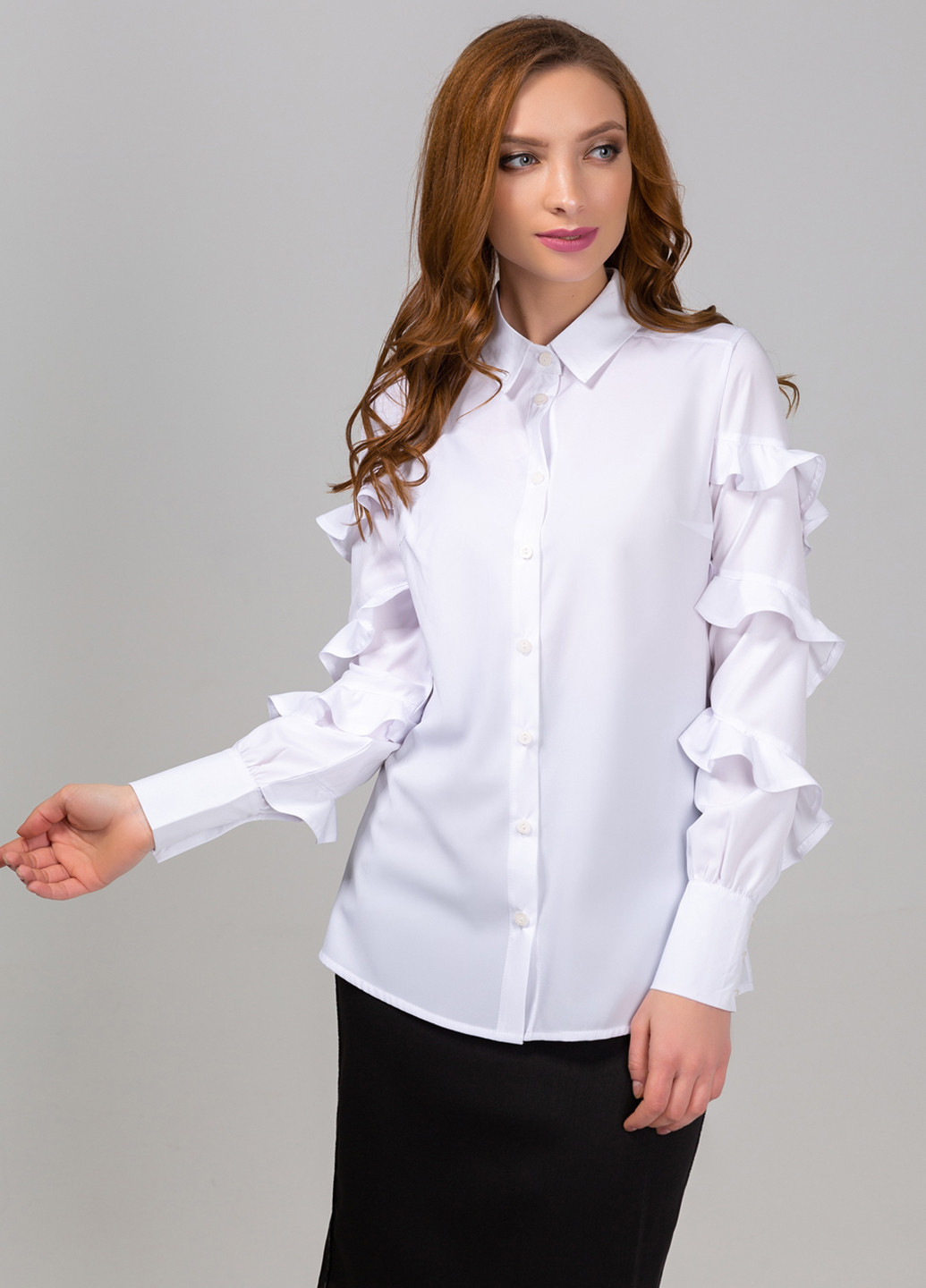 Белая блуза Azuri