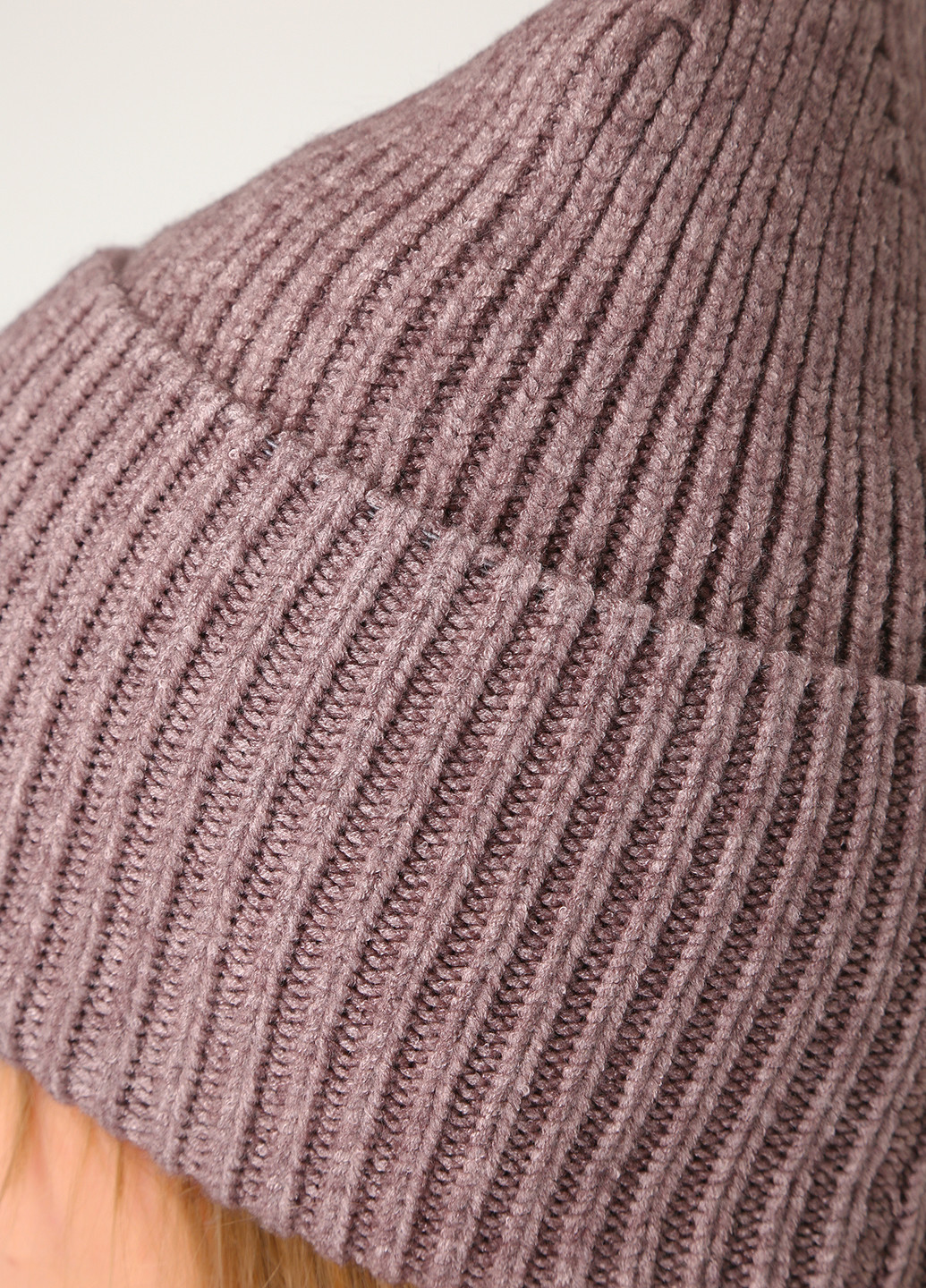 Теплая зимняя кашемировая женская шапка без подкладки 360033 Merlini Ария бини однотонная бежевая кэжуал кашемир