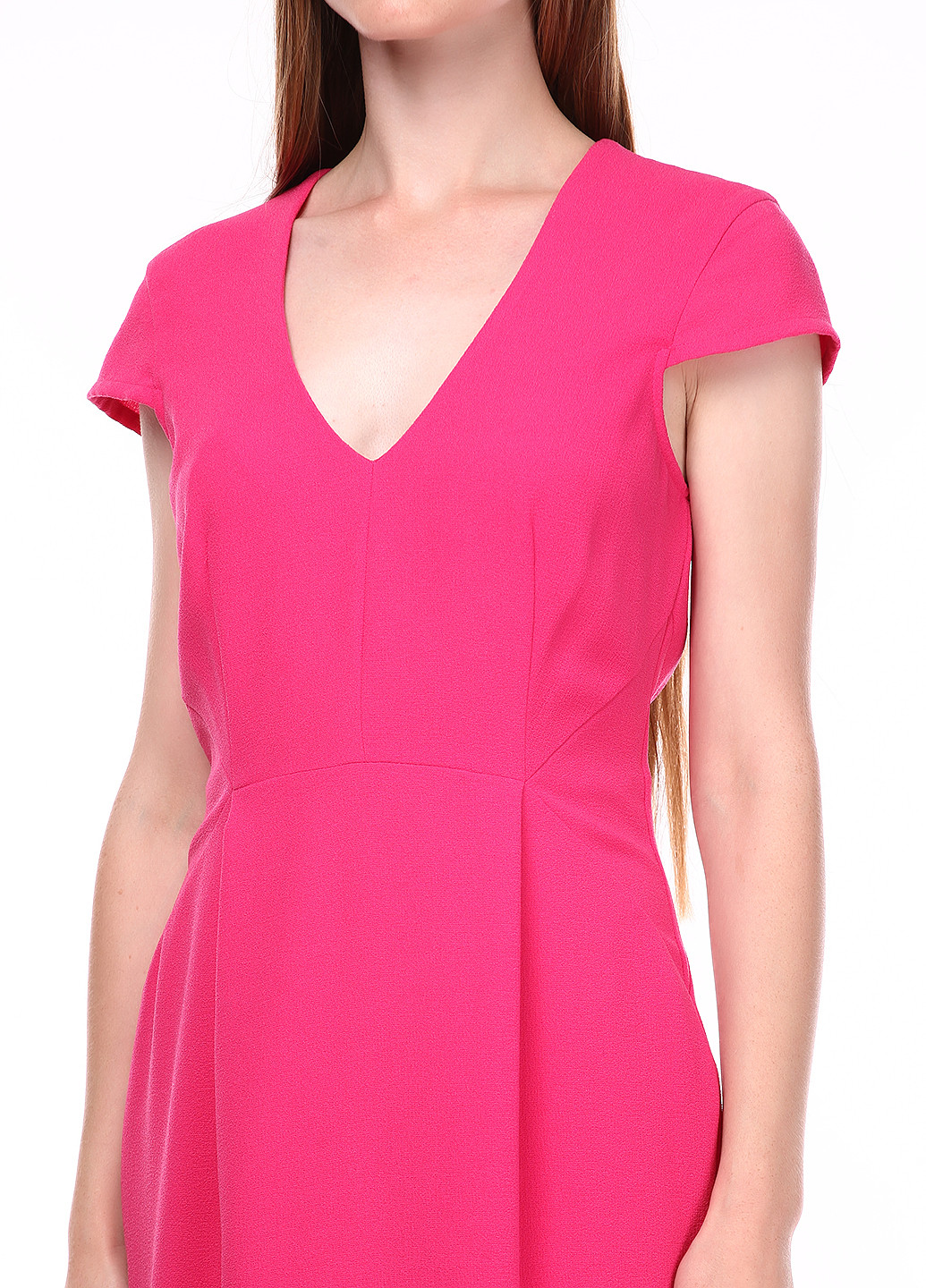 Розовое кэжуал платье футляр H&M