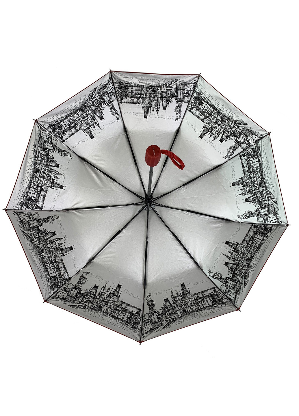 Женский складной зонт-полуавтомат 102 см Flagman (193351290)