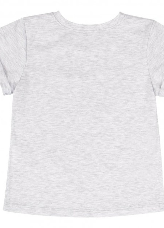 Сіра футболка для дівчинки бембі (фб892) сірий Бемби