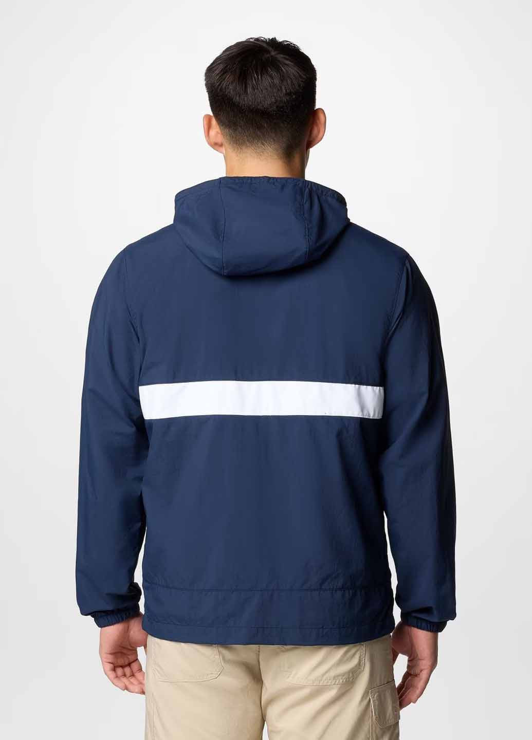 Синяя демисезонная ветровка Columbia