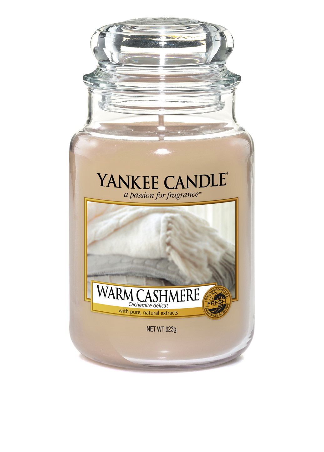 Ароматична свічка Warm Cashmere, 623 г Yankee Candle (186550889)
