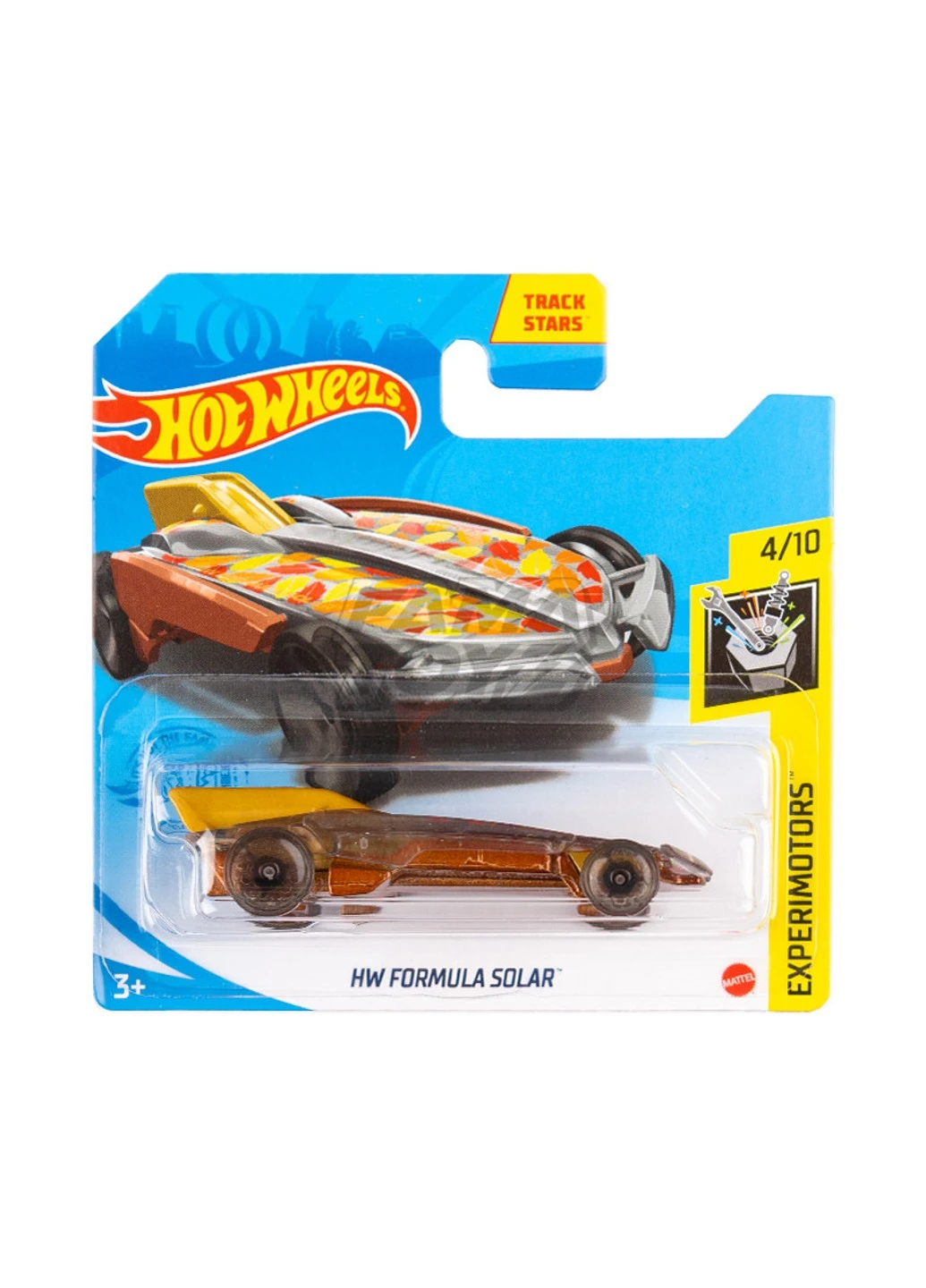 Машинка Hot Wheels HW FORMULA SOLAR 2021 EXPERIMOTORS GTC27-M521 Mattel (255254812)