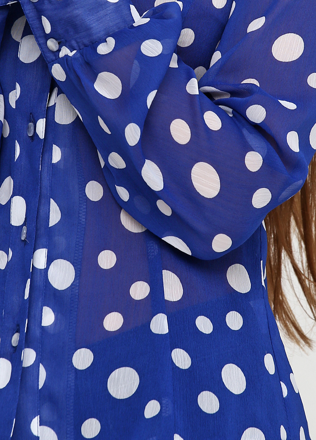 Синяя демисезонная блуза PUBLIC&PRIVATE by Madame Cherie