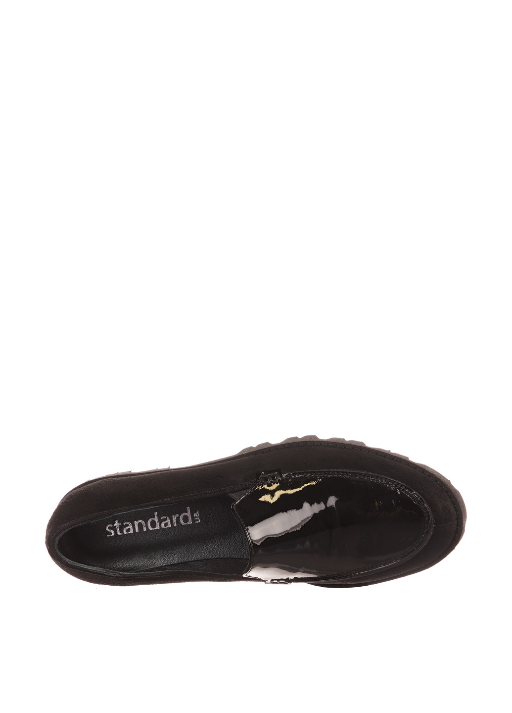 Standard Туфлі лофери чорний з натуральна замша, україна — демісезон (302037602)