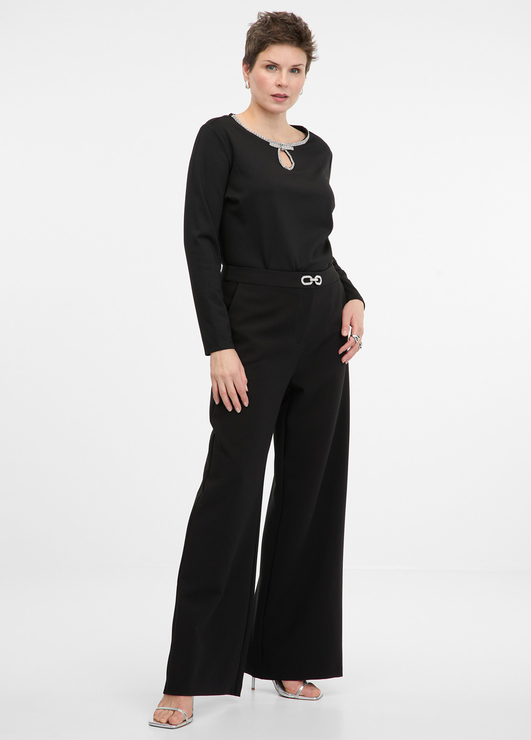 Чёрная блуза Orsay