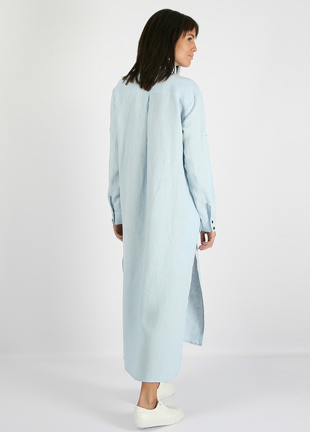 Світло-блакитна кежуал плаття, сукня MORANDI однотонна