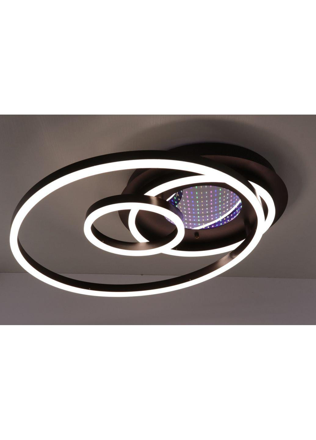 Люстра потолочная LED с пультом A55011/3-3D-cf Коричневый 10х50х56 см. Sunnysky (253122414)